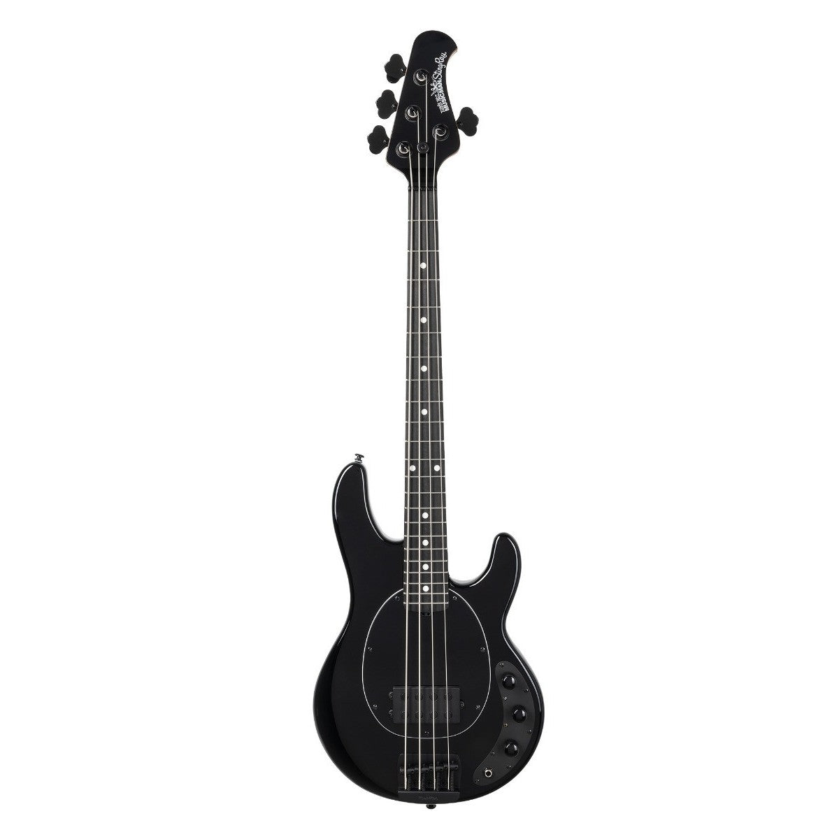 Ernie Ball Music Man Short Scale StingRay Electric Bass Guitar - Black