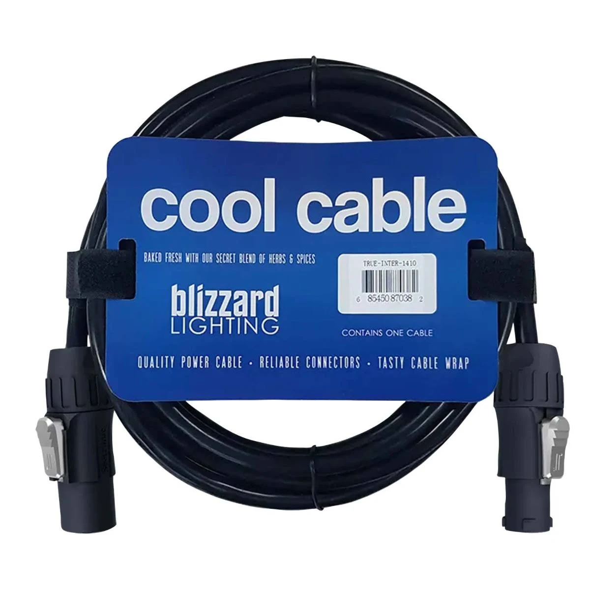 Blizzard PCT-INTER-1410 PowerCON TRUE1 to PowerCON TRUE1 Interconnect Cable - 10-Foot