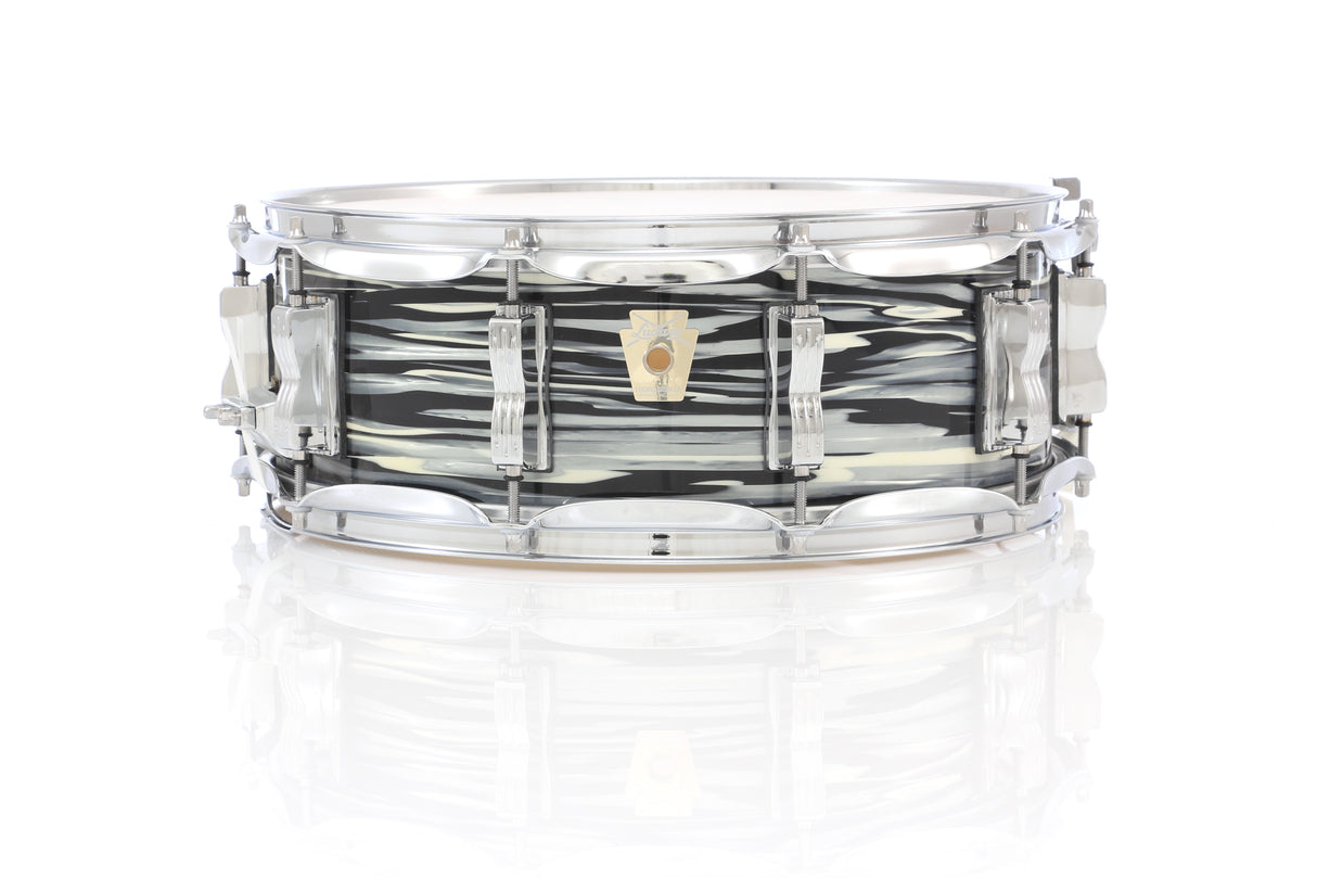 Ludwig 14" x 5" Classic Maple Snare Drum - Vintage Black Oyster