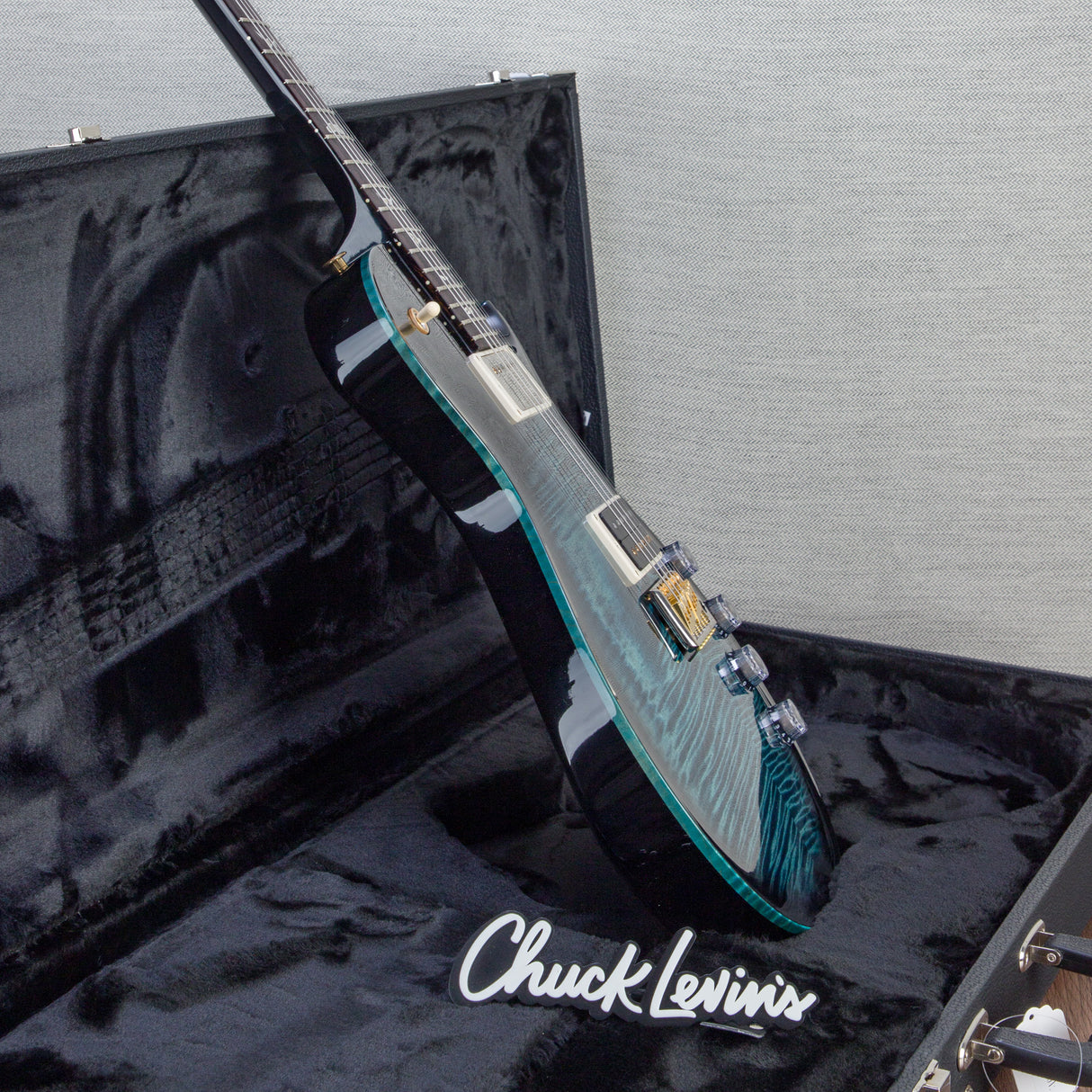 PRS Mark Tremonti Signature Single Cutaway 10-Top Electric Guitar - Cobalt Smokeburst - #230362356 - 2023