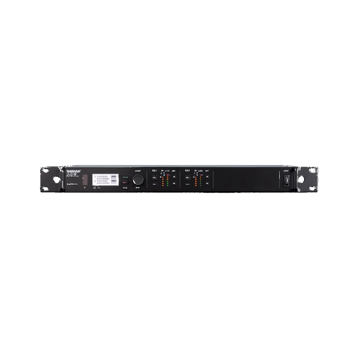 Shure ULXD4D Wireless Wide-Band Digital Receiver - G57 Band - New