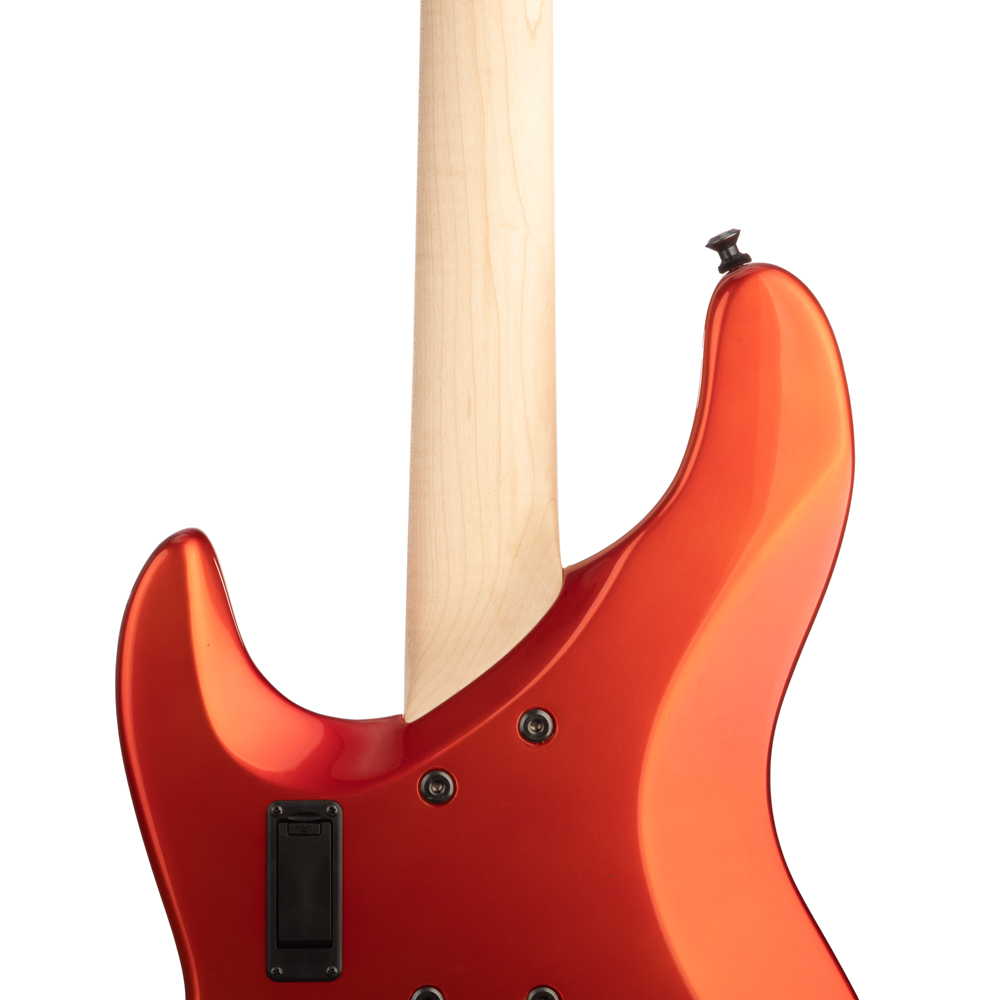 Brubaker JXB-4 Standard Bass Guitar - Tangerine Metallic - New