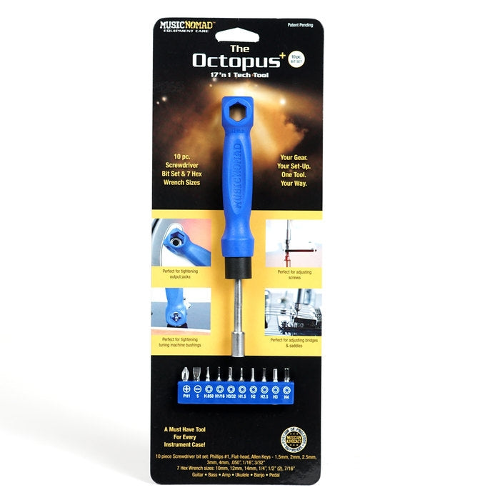 Music Nomad MN228 The Octopus 17 in 1 Tech Tool