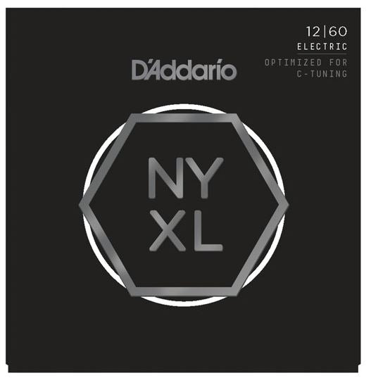 D'Addario NYXL1260 12-60 Nickel Wound Electric Guitar Strings Extra Heavy