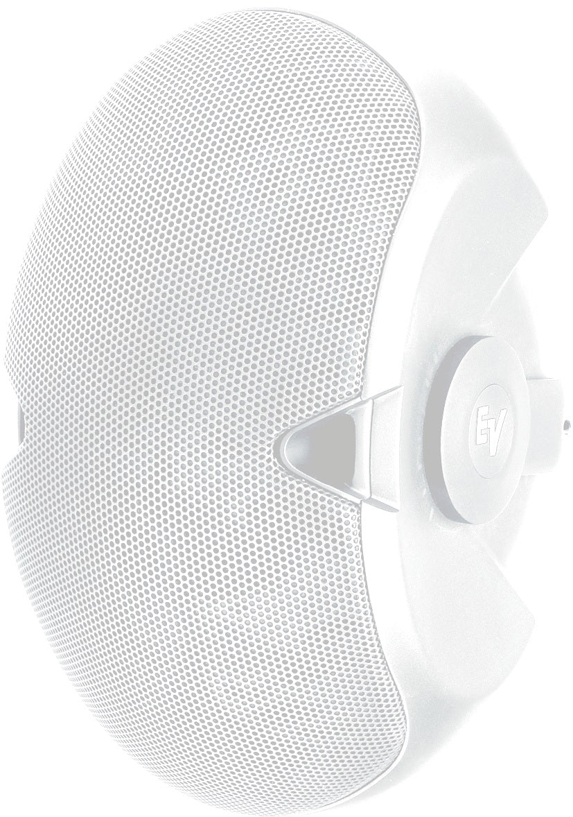 Electro-Voice EVID 3.2W Dual 3.5" Two-Way Surface-Mount Loudspeaker Pair - White