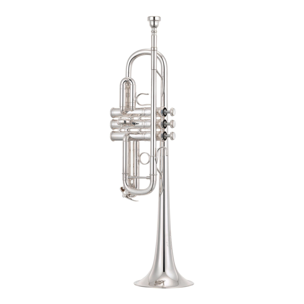 Yamaha YTR-9445CHS-BR III Xeno Artist Professional C Trumpet - Silver-Plated