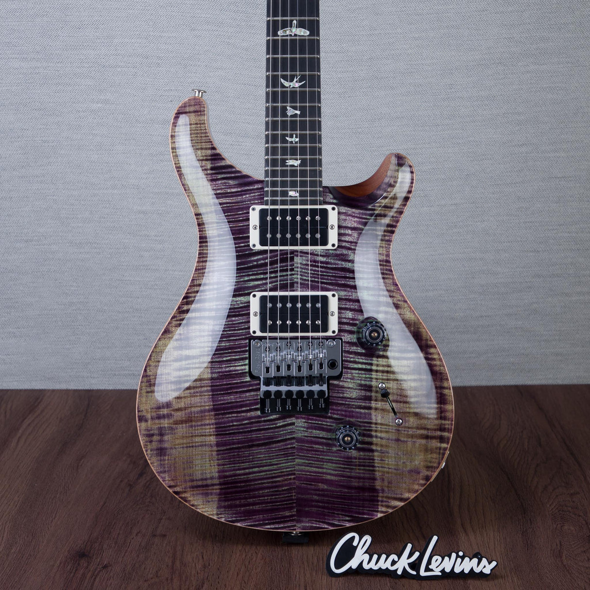 PRS Custom 24 Floyd 10-Top Electric Guitar - Aurora Borealis - #250407026
