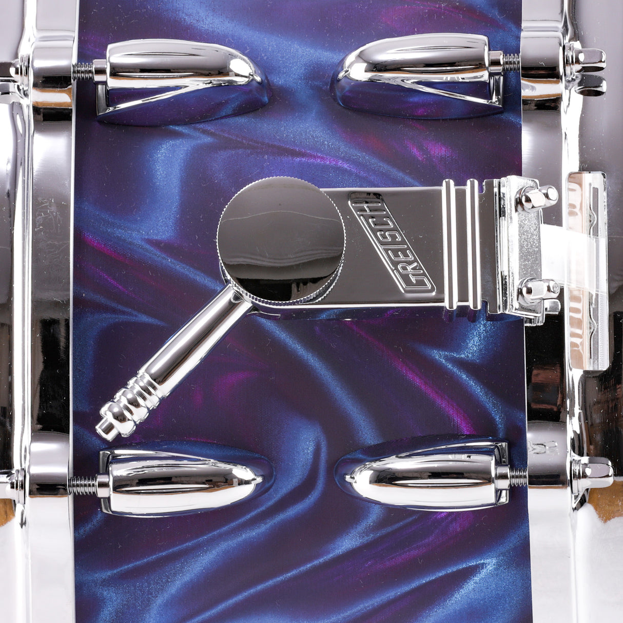 Gretsch USA Custom 14x6.5-Inch Snare Drum - Peacock Satin Flame