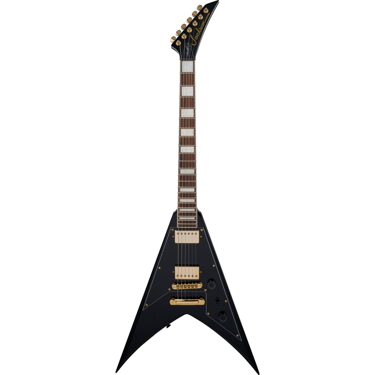 Jackson X-Series Scott Ian King V Signature KVXT Electric Guitar - Black