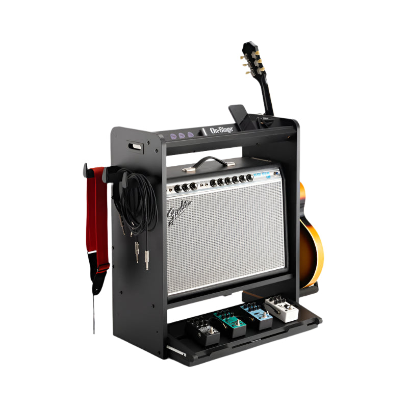 On-Stage Guitar Workstation - Black