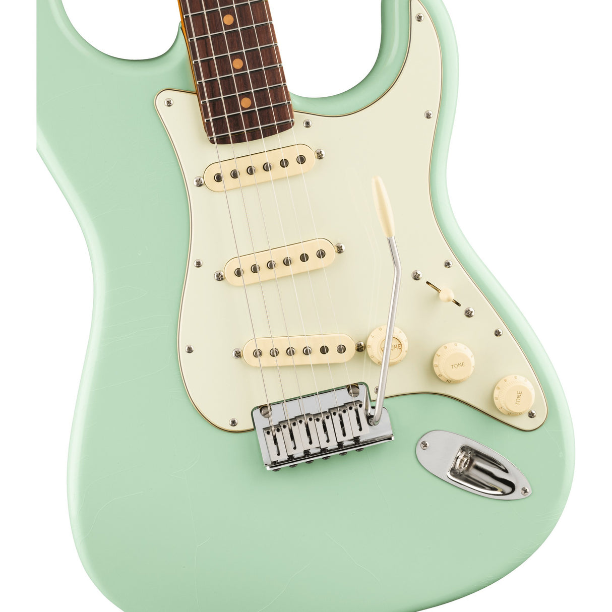 Fender American Ultra Luxe Vintage '60's Stratocaster Electric Guitar - Surf Green