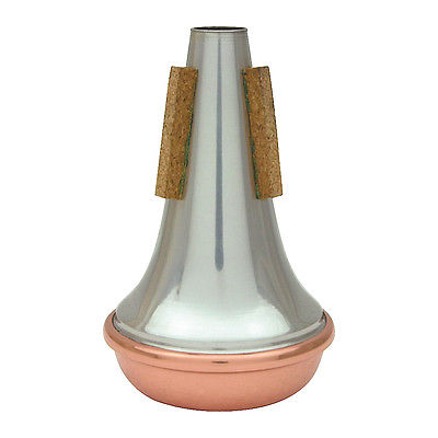 Tom Crown 30PTC Piccolo Trumpet Straight Mute - Copper Bottom