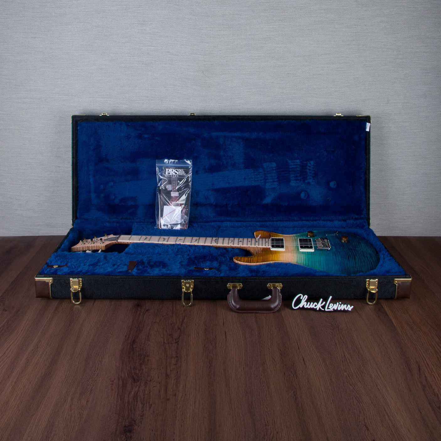 PRS Wood Library Custom 24 Electric Guitar - Private Stock Beach Fade Finish - CHUCKSCLUSIVE - #240383991 - 2024
