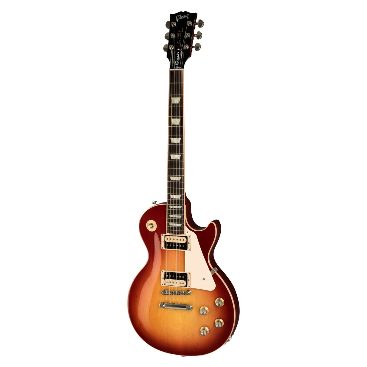 Gibson Les Paul Classic Electric Guitar - Heritage Cherry Sunburst - New,Heritage Cherry Sunburst