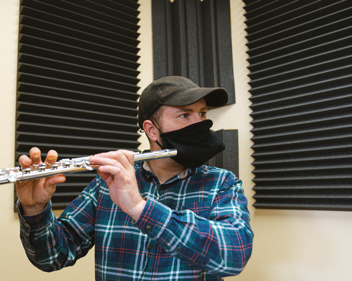 Bell Barrier Flute Face Mask - Black