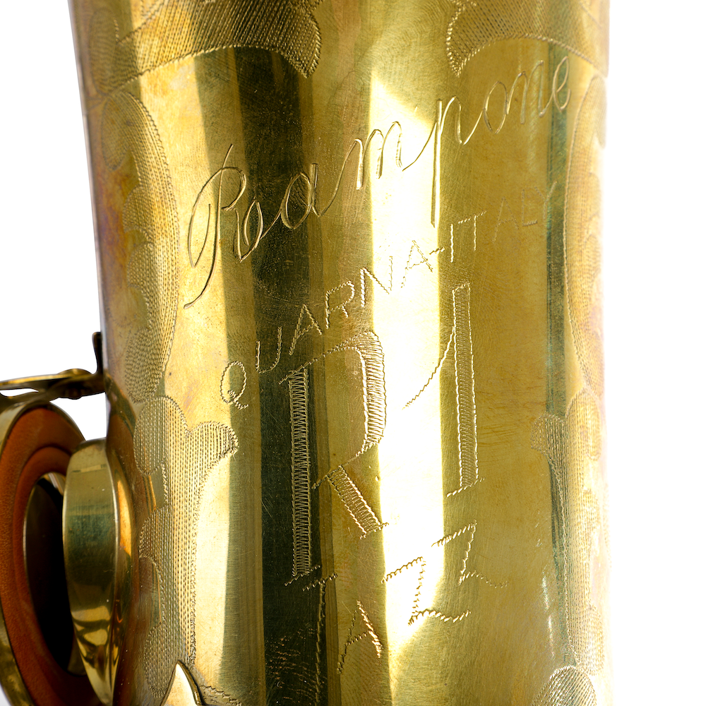 Rampone & Cazzani 2008/J/OT/NOF# Bare Brass Bb Tenor Saxophone - No High F#