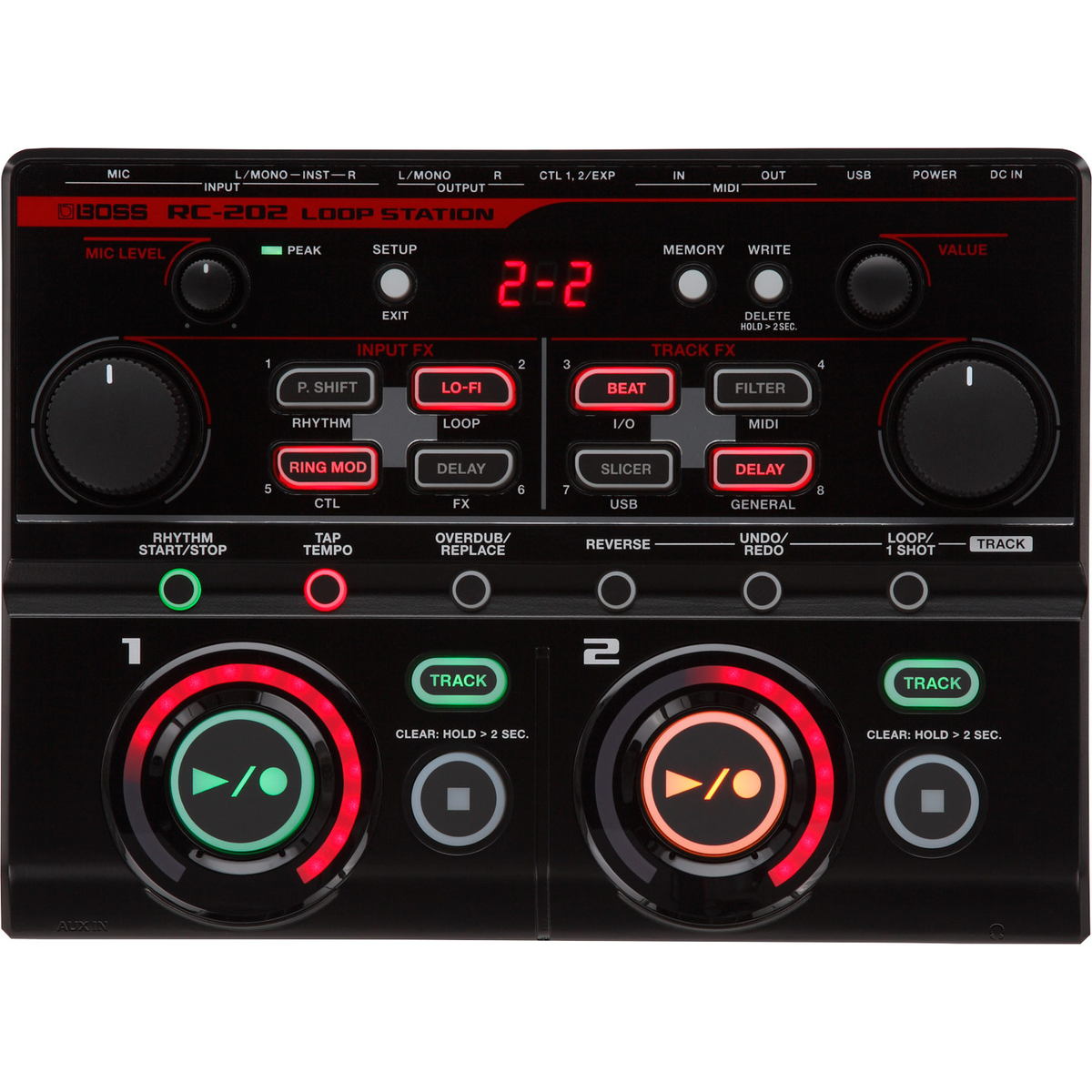 Boss RC-202 Two Track Desktop Loop Station – Chuck Levin's