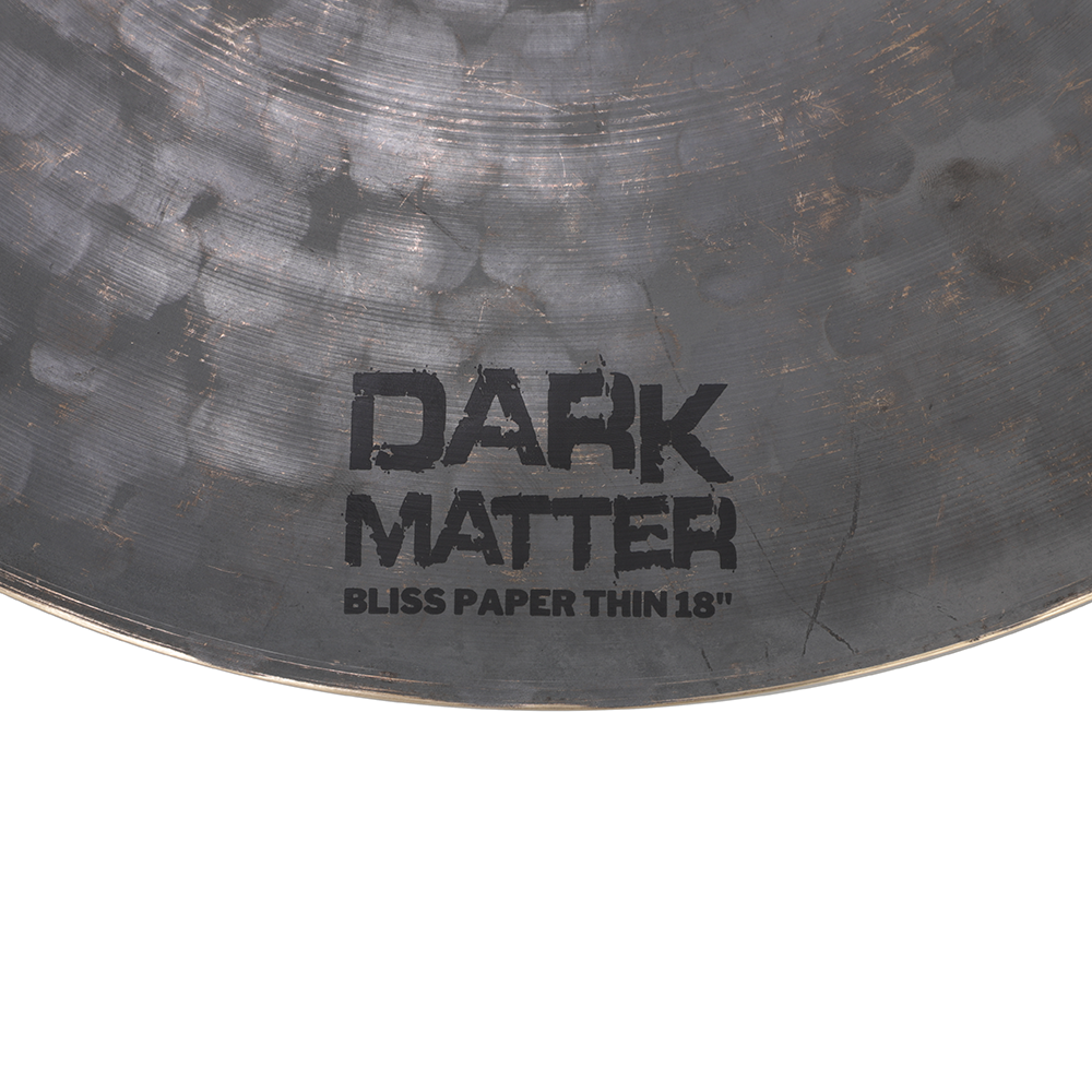 Dream Cymbals Dark Matter Bliss Paper Thin 18" Crash