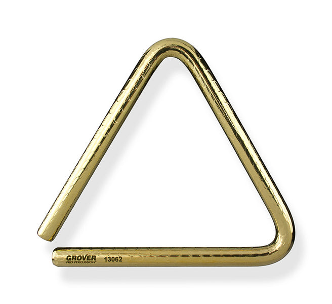 Grover TR-BPH-7 Bronze Pro Hammered Triangle - 7"