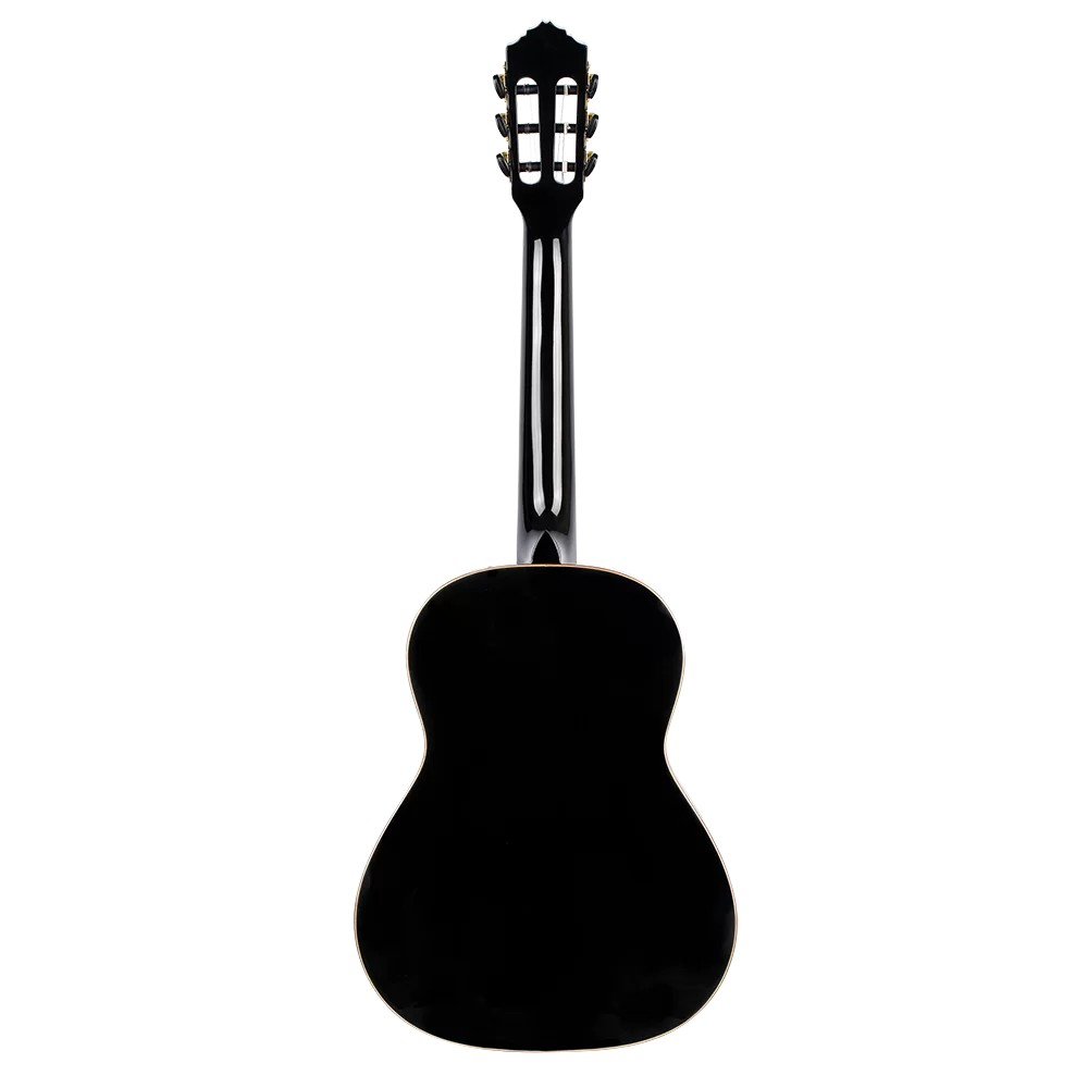 Ortega Family Series R221 3/4 Size Nylon Acoustic Guitar - Black - New