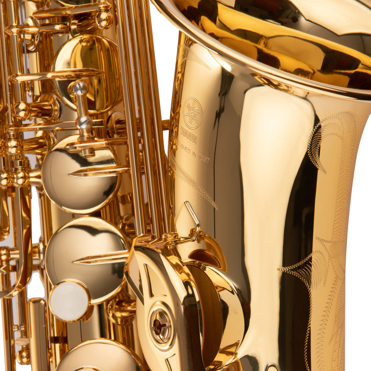 Yamaha YAS-480 Intermediate Eb Alto Saxophone - Gold Lacquered