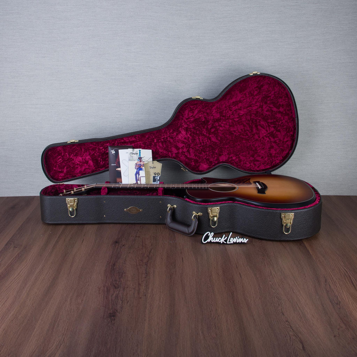 Taylor 50th Anniversary Builder's Edition 314 Ash/Spruce Acoustic Electric Guitar - Kona Burst - #1202264057