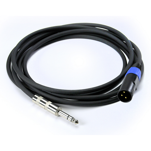 Whirlwind STM-03 3-foot XLR male to 1/4 inch TRS Cable