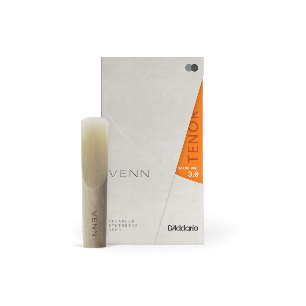 D'Addario Venn VTS0130 Synthetic Saxophone Reeds, Strength 3.0 - 1 Pack