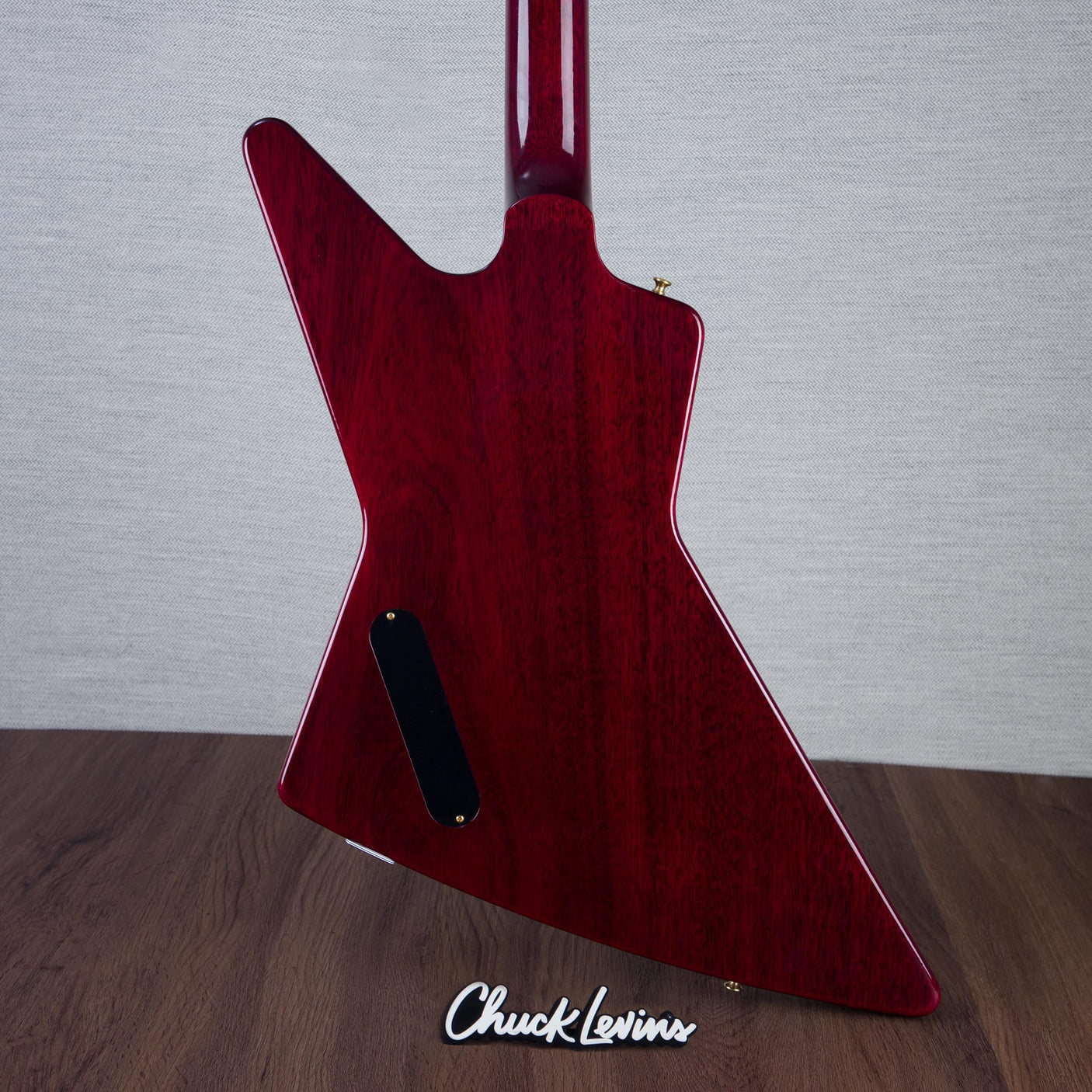 Gibson Custom Shop Explorer Electric Guitar, Gold Hardware - Watermelon King/Gloss - CHUCKSCLUSIVE - #CS500955