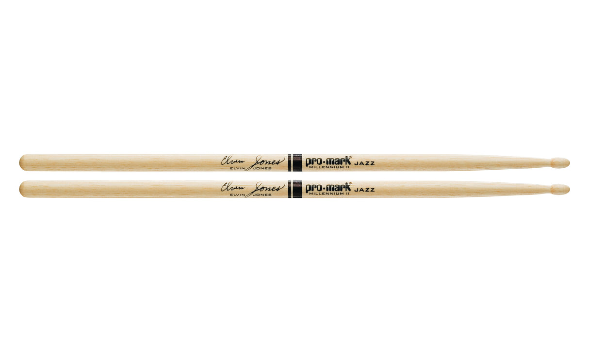 Promark TXJZW Hickory JZ Jazz Elvin Jones Wood Tip drumstick
