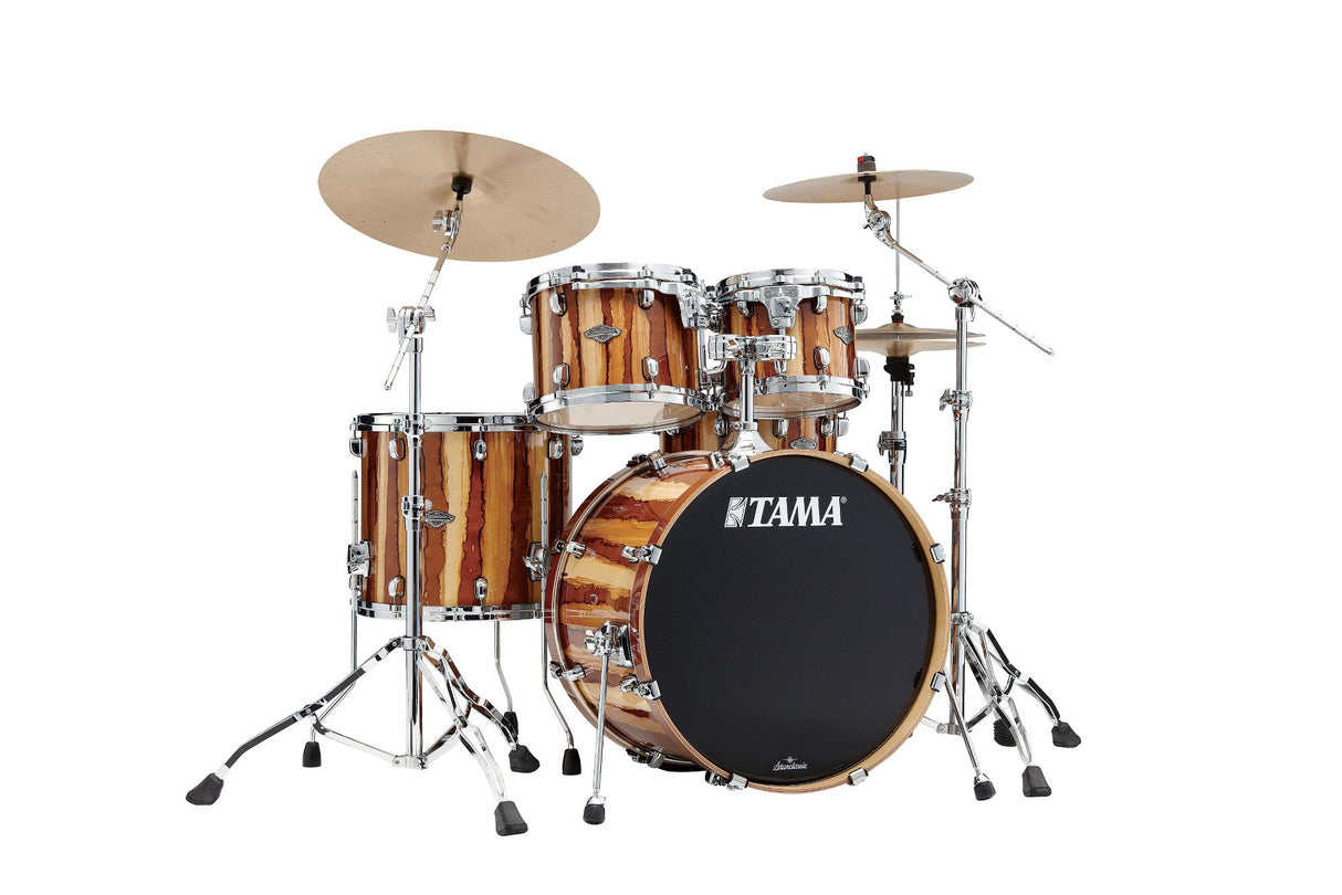 TAMA Starclassic Performer 4 pc. Shell Pack w/ 22" Bass Drum - Caramel Aurora