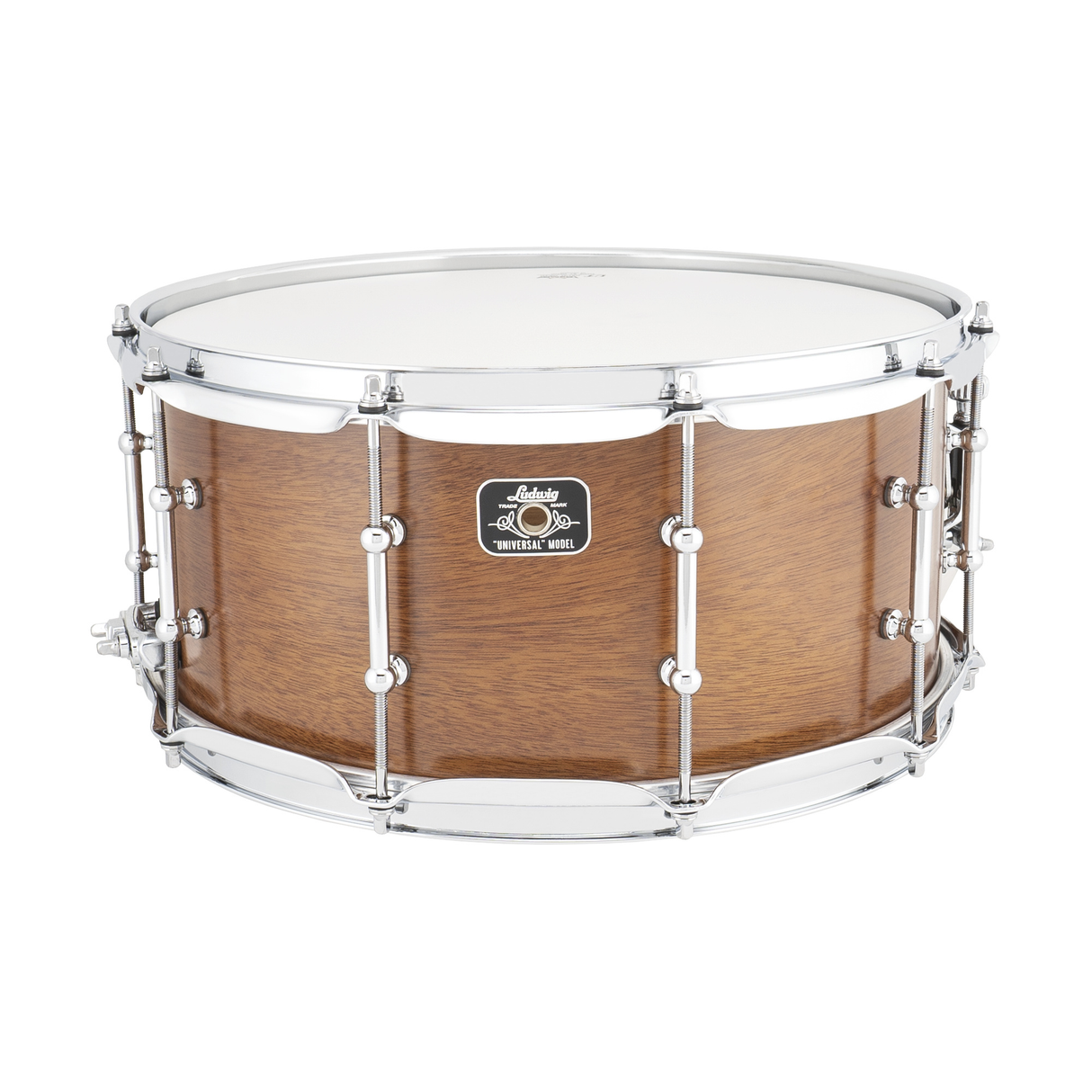 Ludwig Universal Wood 6.5x14 Mahogany Shell Snare Drum
