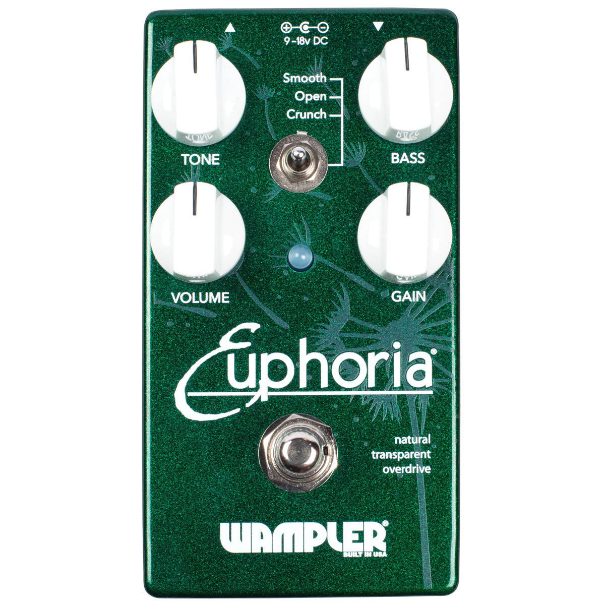 Wampler Euphoria Transparent Overdrive Effects Pedal