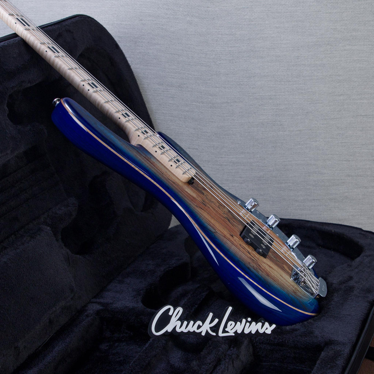 Ernie Ball Music Man Ball Family Reserve StingRay Special 4 H Electric Bass Guitar - Paua Blue Burst - #K08346