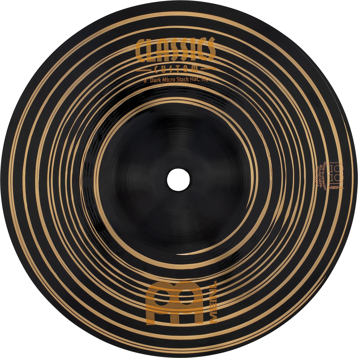 Meinl 8-Inch Classics Custom Dark Micro Stack Mini Hi-Hat Cymbals