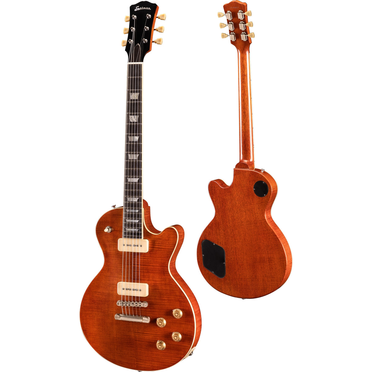Eastman SB56/TV Electric Guitar - Vintage Amber - Mint, Open Box
