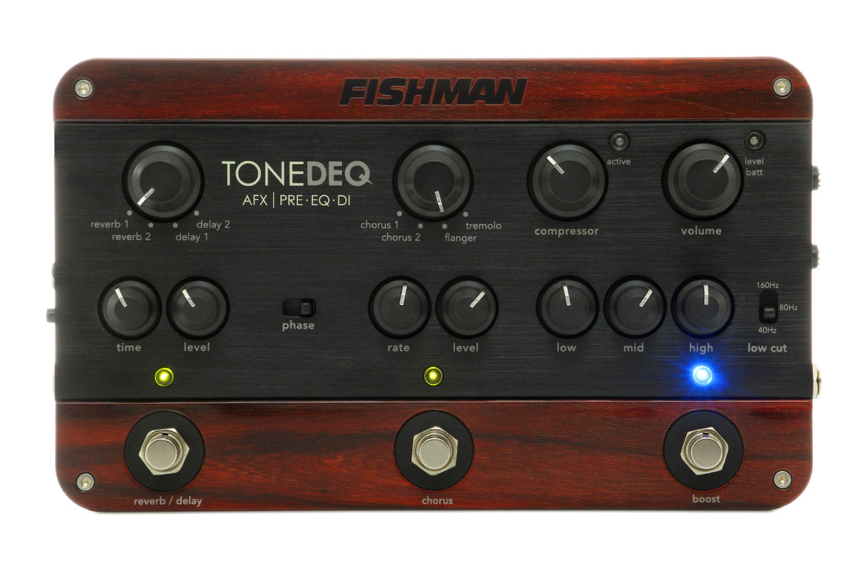 Fishman TONEDEQ AFX Preamp EQ Pedal