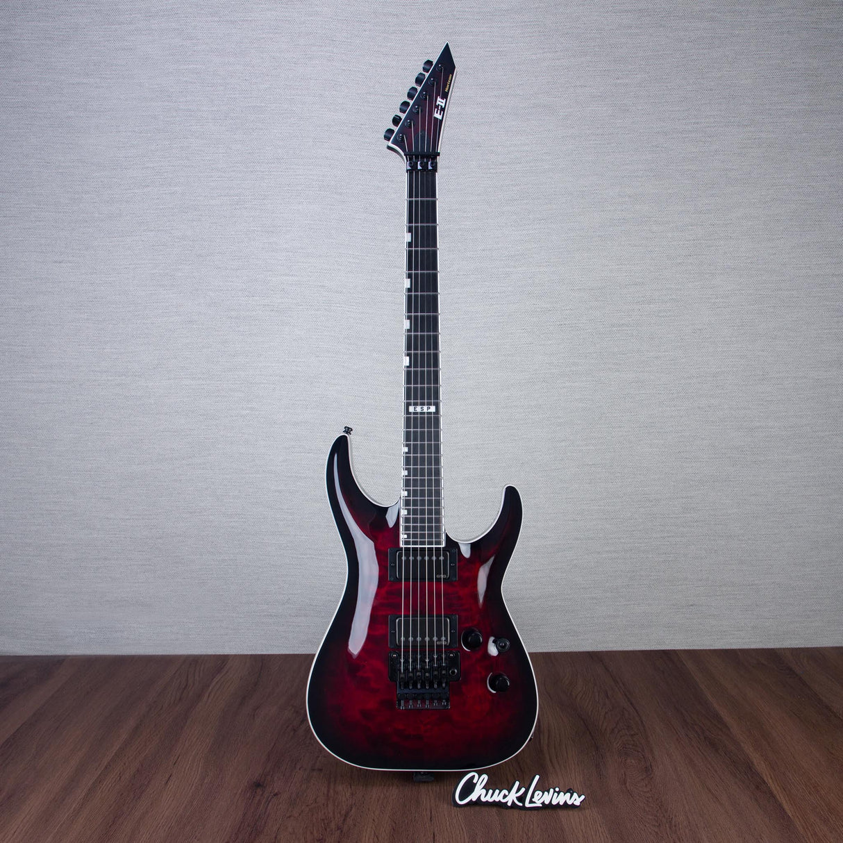 ESP E-II Horizion FR-II Electric Guitar - Black Cherry Sunburst - #ES2535243