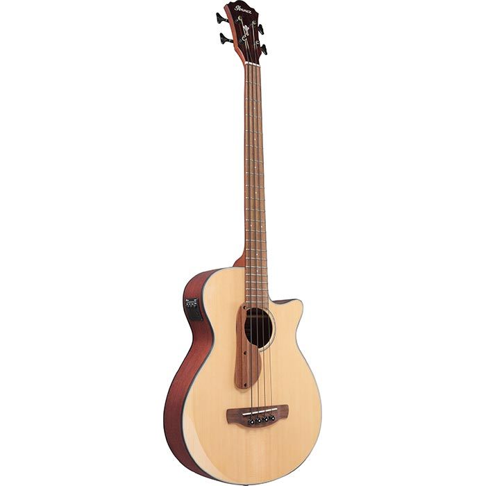 Ibanez AEGB30ENTG Acoustic Electric Bass - Natural High Gloss - New