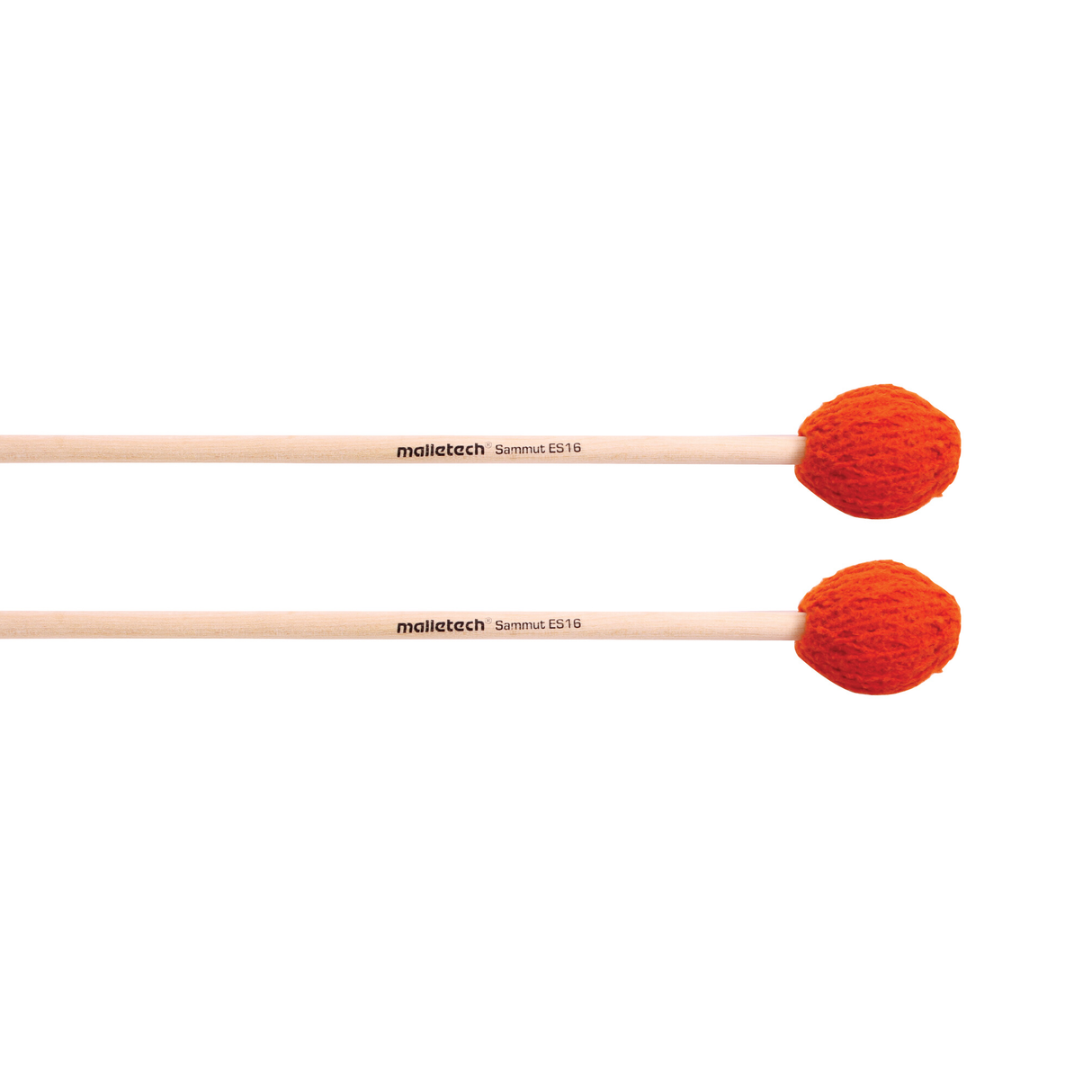 Malletech ES16 Eric Sammut Marimba Mallets (Pair) - Medium to Medium Hard