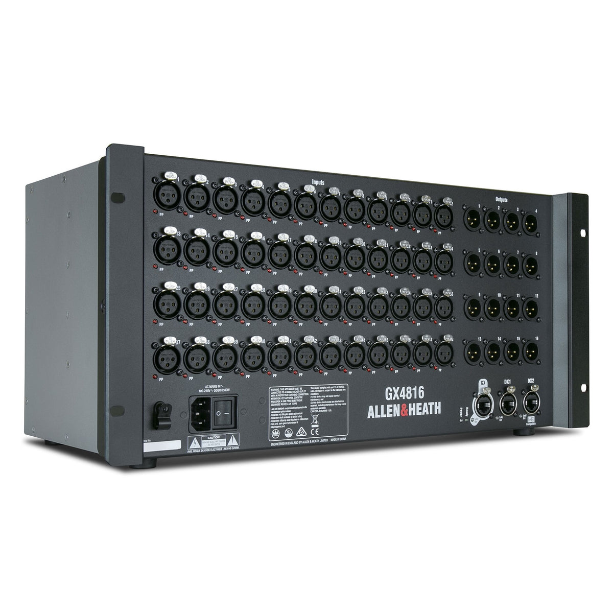 Allen & Heath GX4816 48 XLR Input/16 XLR Output Portable GX Expander - Mint, Open Box