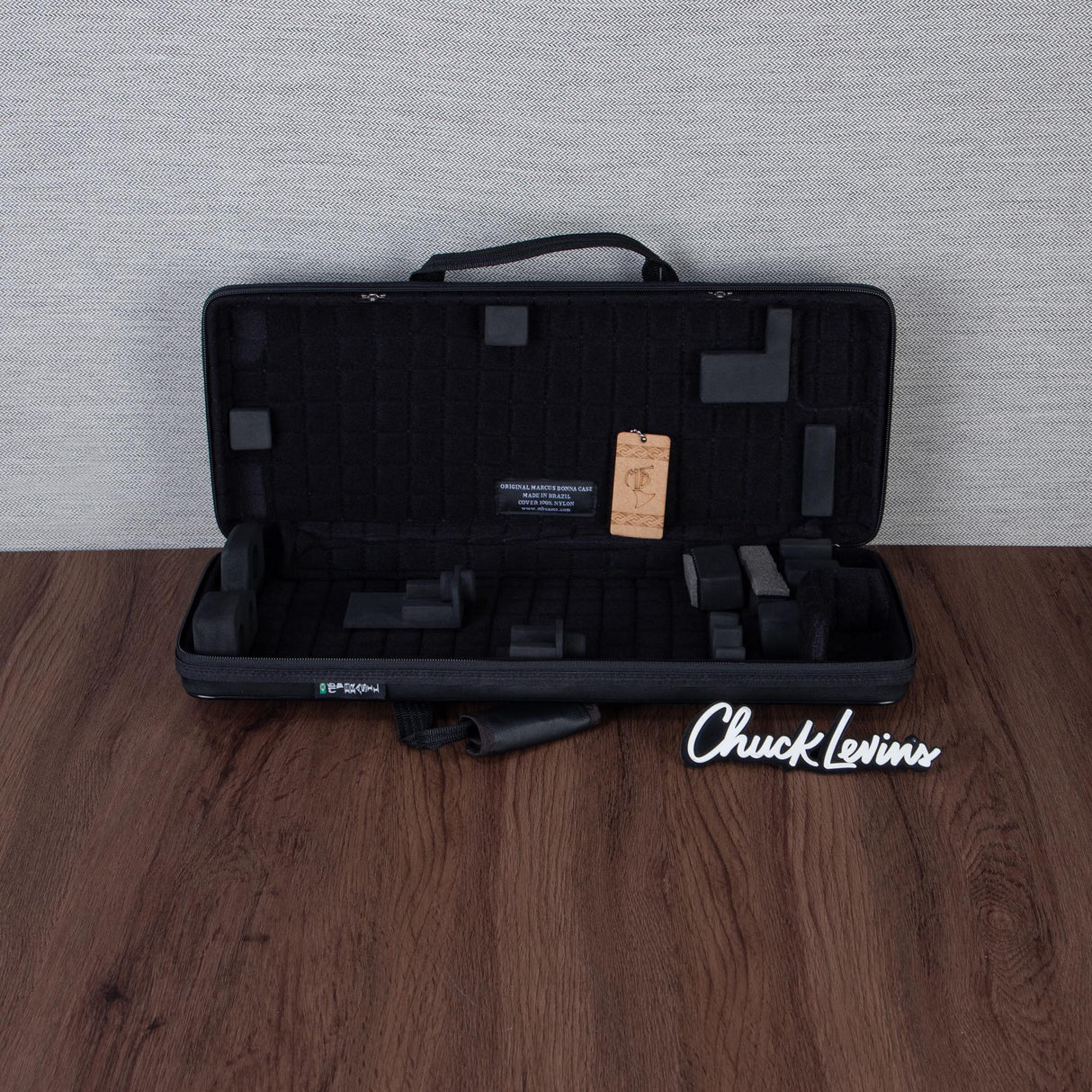 Marcus Bonna Double Flute Case for G and C Flute with Pocket - Black