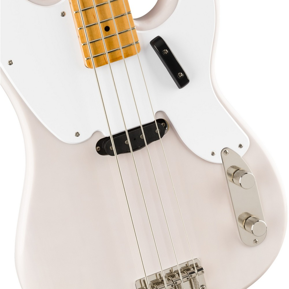 Squier Classic Vibe '50s Precision Bass Guitar - White Blonde, Maple Fingerboard - New