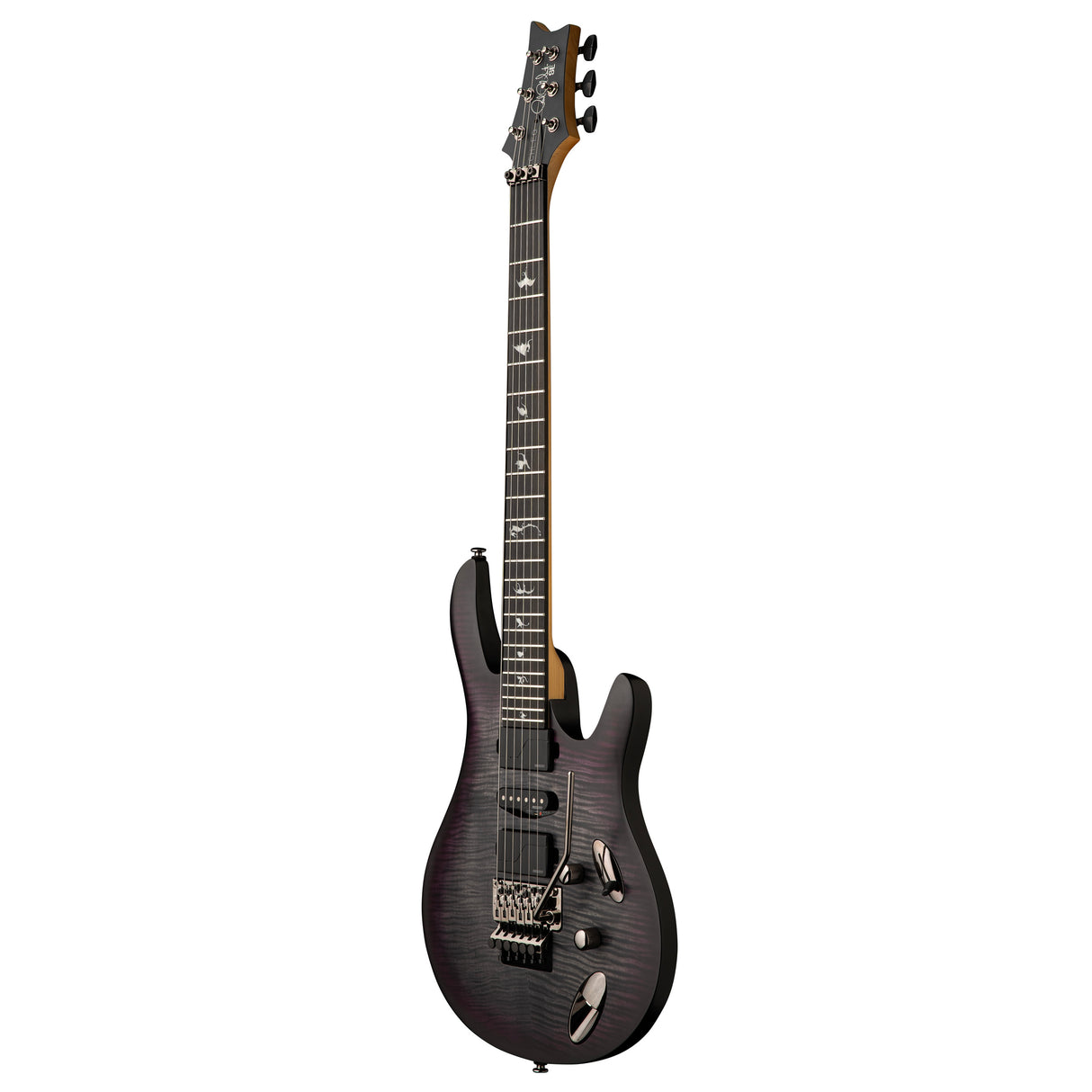 PRS SE Herman Li Chleo Signature Electric Guitar - Charcoal Purple Burst