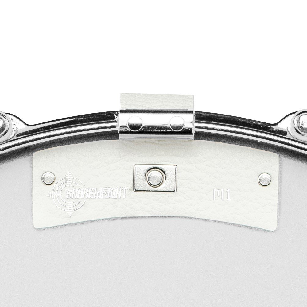 Snareweight M1B 4-Inch Leather Drum Dampening System - White