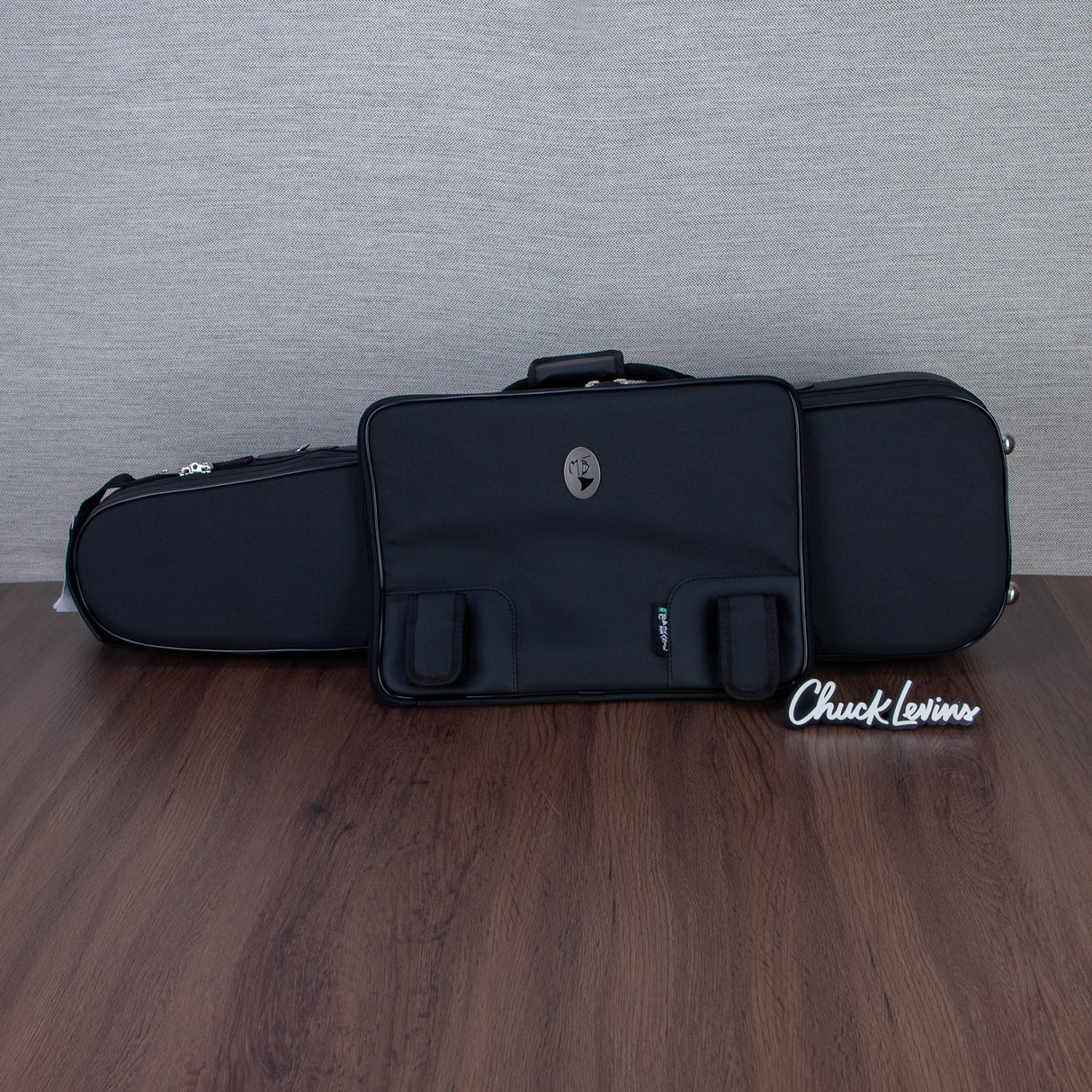 Marcus Bonna Case for Tenor Trombone, Detachable Bell, F Attachment - Black - Preorder