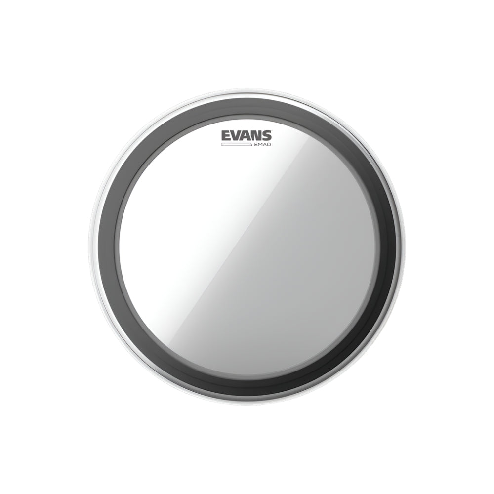 Evans 16-Inch EMAD Clear Bass Drumhead Clear Bass Drumhead Tom Hoop