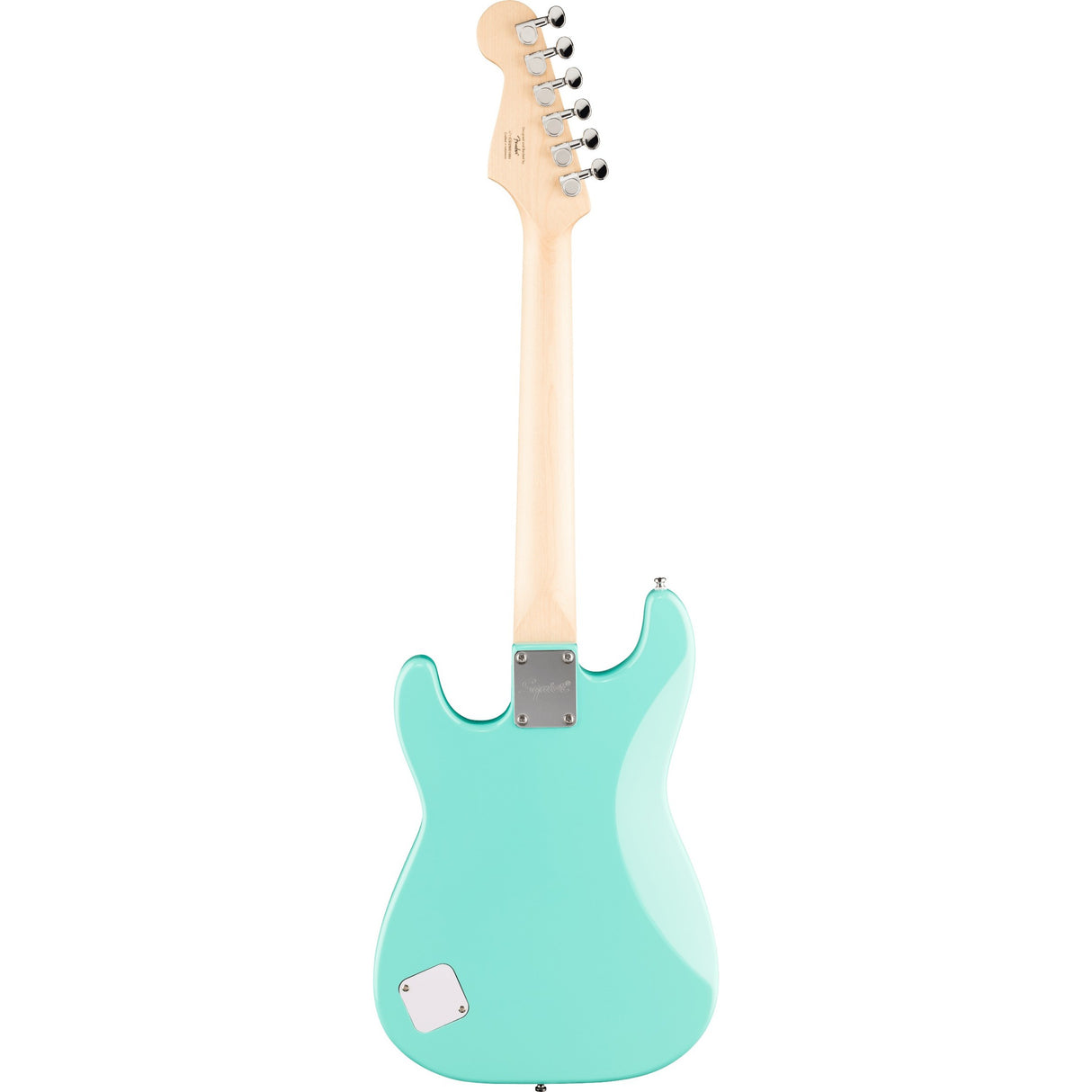 Squier Mini Stratocaster Electric Guitar, Maple Fingerboard - Sea Foam Green