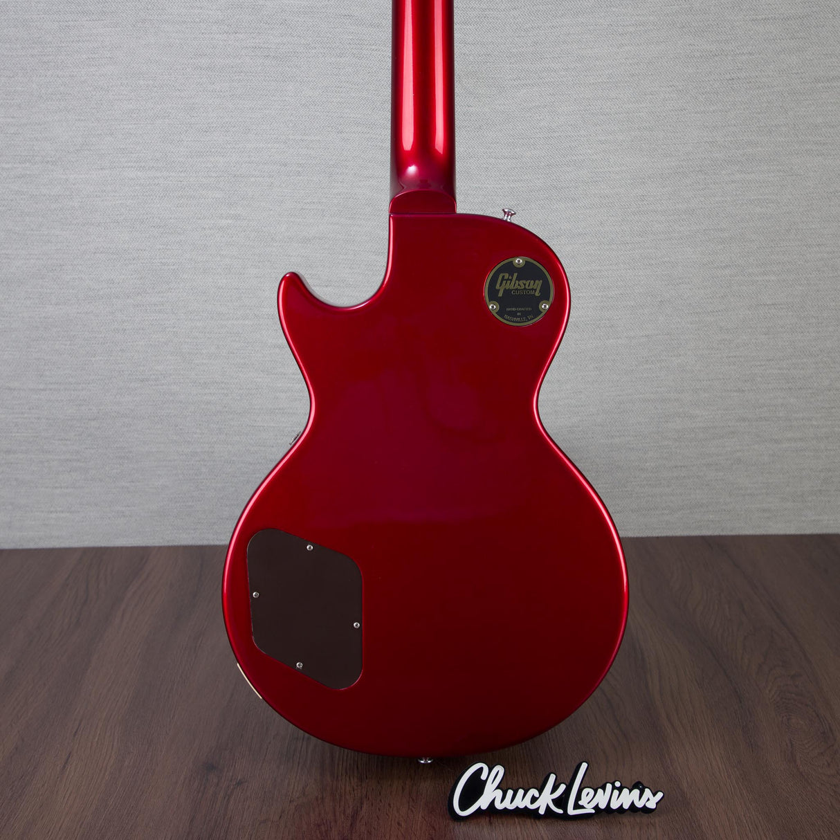Gibson Custom Shop 1956 Les Paul Standard Electric Guitar - Gloss Candy Red - #63162