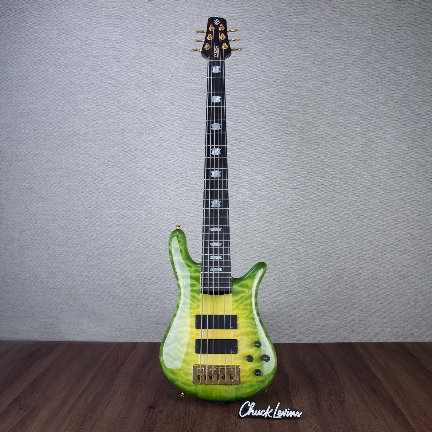 Spector USA NS-6 6-String Electric Bass Guitar - Alien Glow - CHUCKSCLUSIVE - #1970